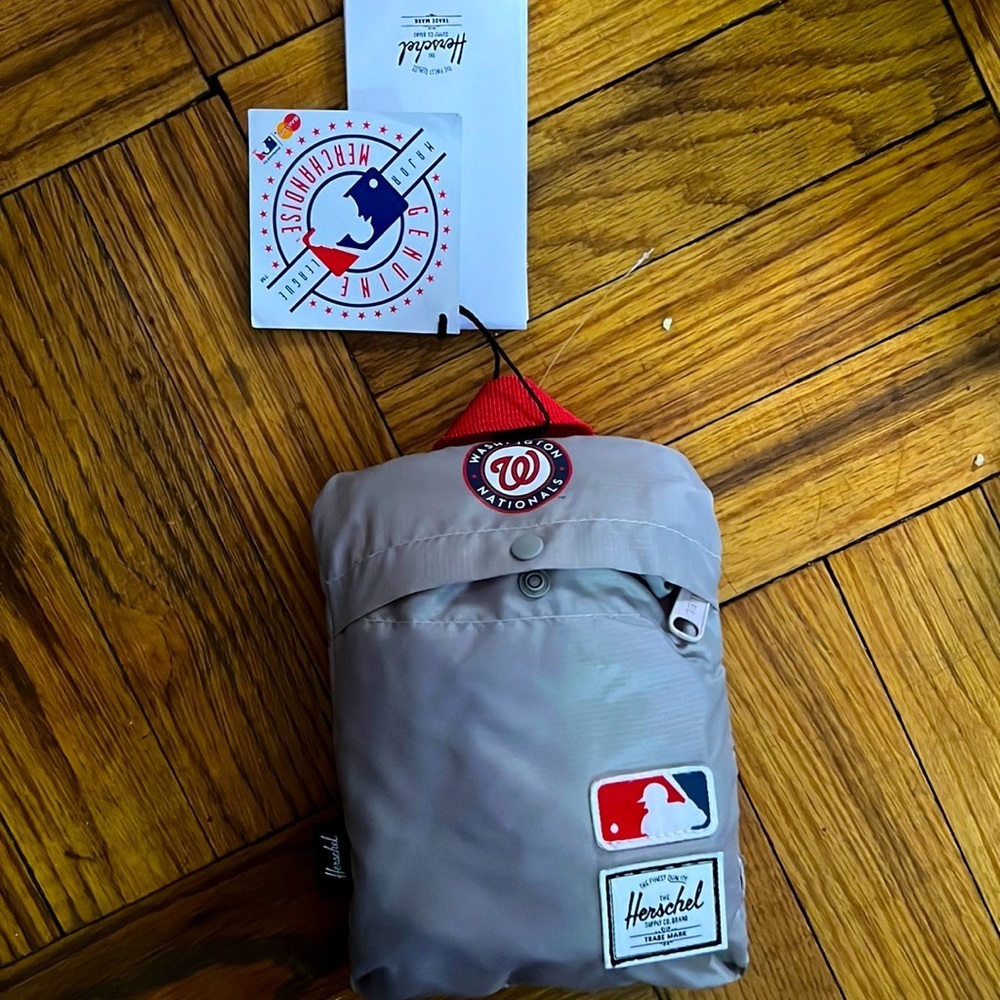 NWT Hershel packable washington nationals backpack - Picture 1 of 5